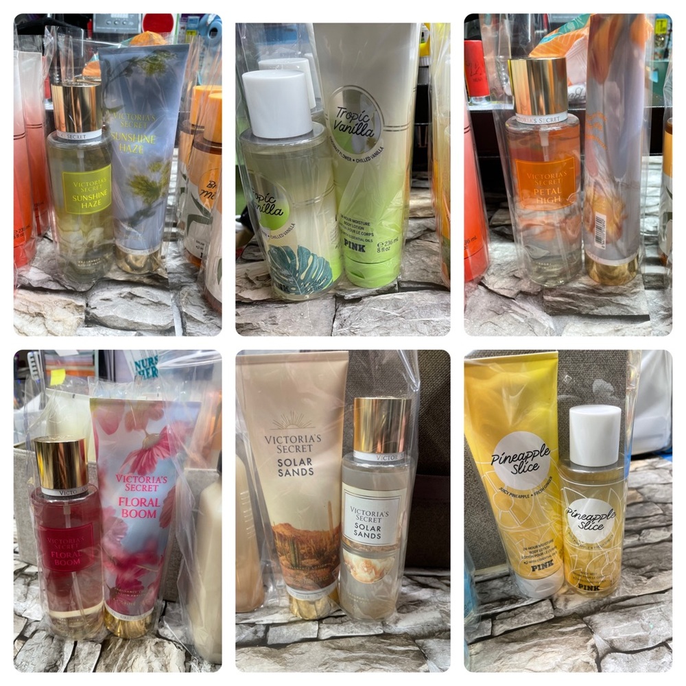 Victoria secrets beauty sets.